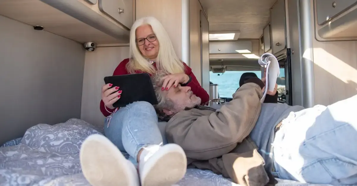 Caravelair caravan met enkele bedden