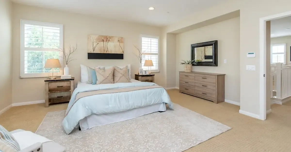 Beige bedden